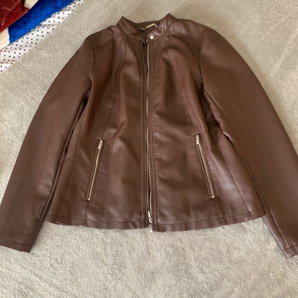 Ana Jacket Faux leather jacket  - NWOT